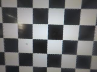 chessboard corrected with lensfun, using lanczos interpolation