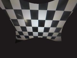 chessboard corrected with v360, rotated down by 15 degrees